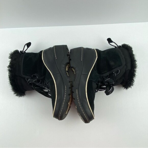 Sorel Tivoli II Boots Suede Faux Fur Winter Snow Boots - Picture 4 of 10
